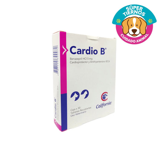 CARDIO B 5 MG 30 TBS